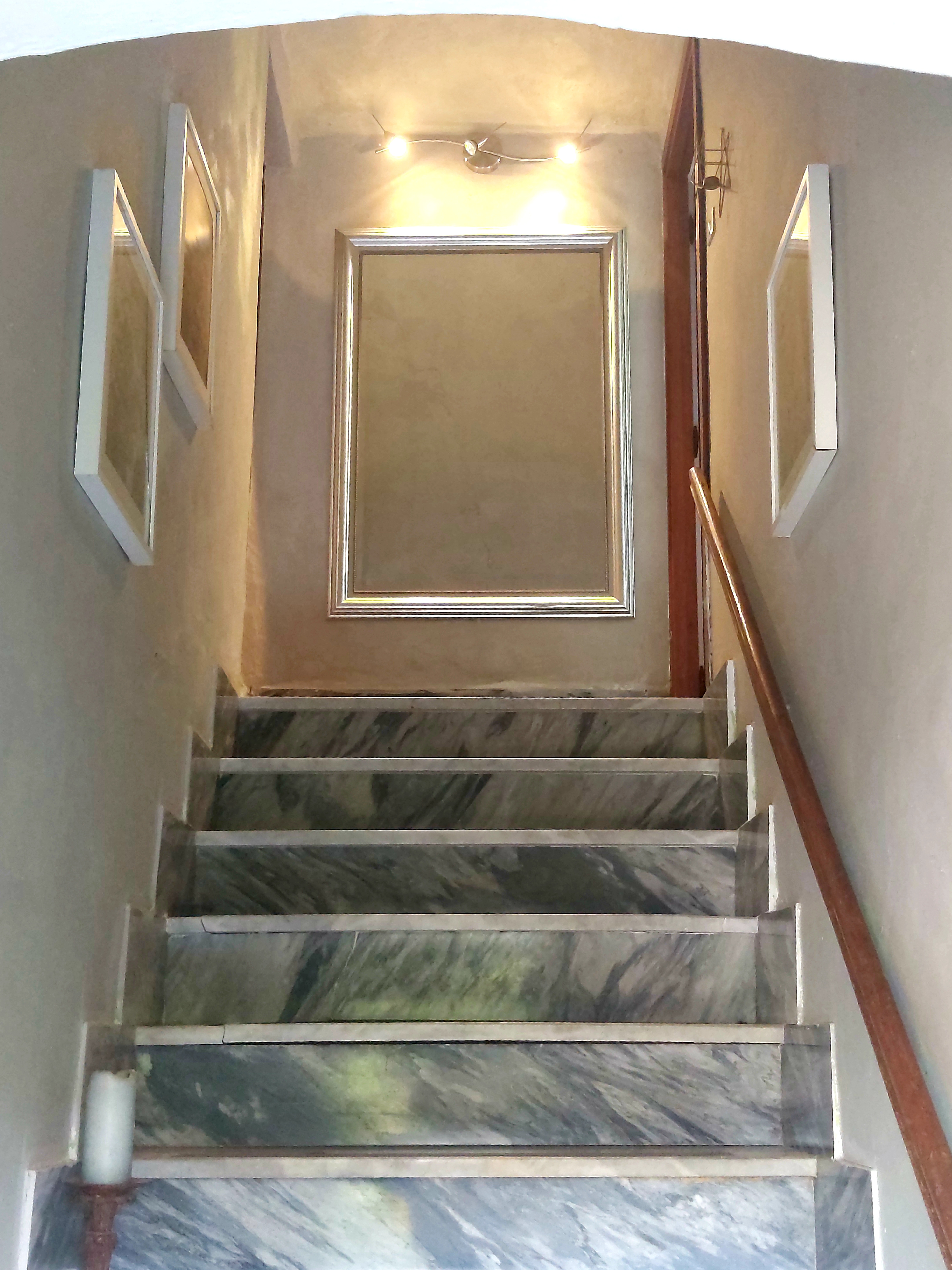 Upstairs is yours